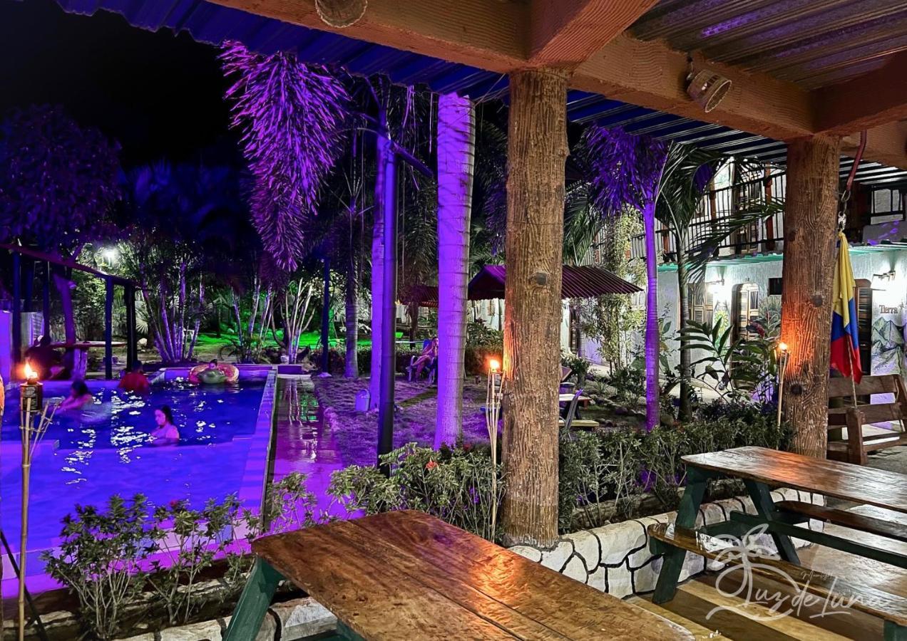 Hostal Luz De Luna Palomino Exteriör bild